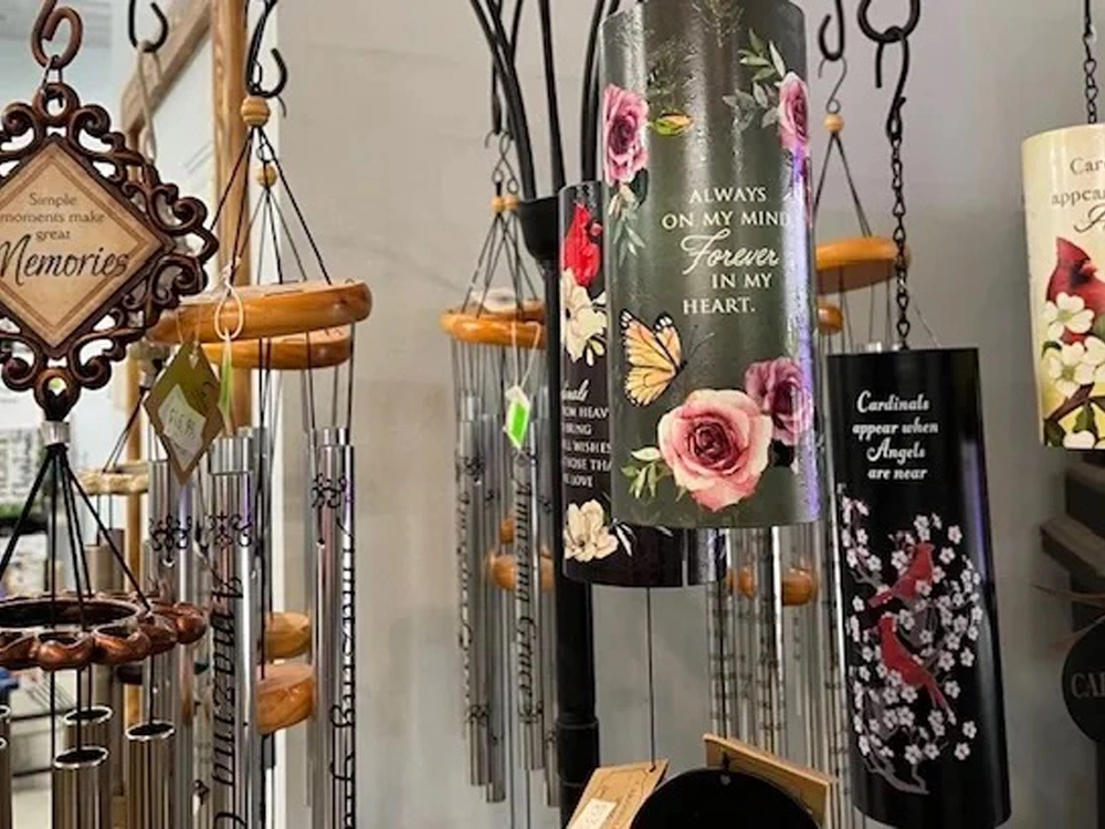 Let the wind sing with personalized charm.